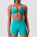 in stockhigh waistslimming look beautiful back yoga suit pilates outdoor running tight sports fitness suit for women