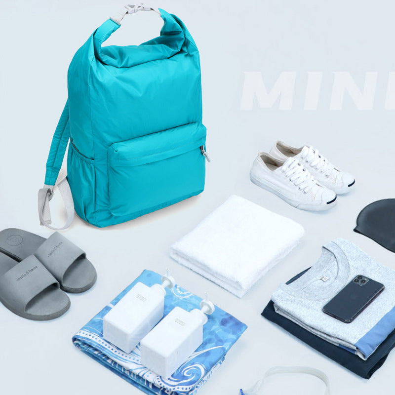 New swimming fitness bag simple indoor sports portable cross crossbody backpack waterproof wholesale lightweight