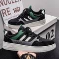 2026 versatile & trendy skate shoes: breathable white sneakers, casual athletic shoes, student sports shoes, trendy men's sneakers