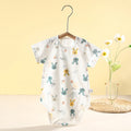 Baby short-sleeved romper, summer romper, triangle romper, newborn summer pajamas, baby onesie