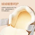 Toddler shoes for baby boys 0-1-3 years old, autumn/winter infant and toddler shoes for baby girls, soft sole functional fleece-lined thickened cotton shoes