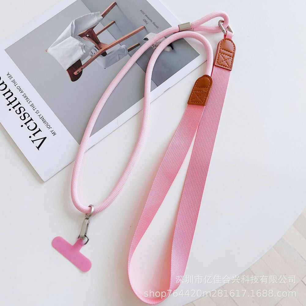 New crossbody lanyard: wide strap camera & phone chain - premium design, wearable, adjustable phone strap, outdoor anti-loss cord