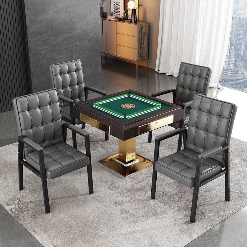 Computer chair, mahjong chair, long-term sitting, plaidfor home student chess and card room waiting chair, office chair, mahjong chair, special