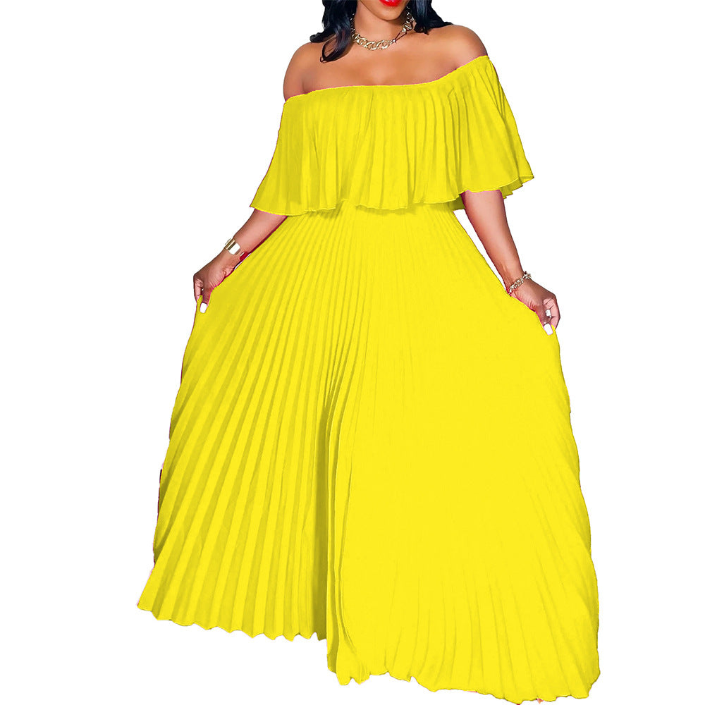 European station  autumn new women's camisole off-the-shoulder bodycon backless sexy slit dress