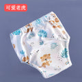 Baby potty training pants summer baby boys diaper pants baby girls diaper pants gauze diaper pocket practice learning pants