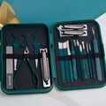 Stainless steel manicure pedicure knife manicure beauty tools complete set of nail tips eagle mouth pliers nail scissors suit wholesale customized