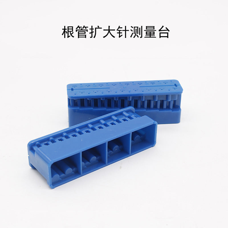 Dental enlargement needle placement table measuring table dental glue tip root canal file enlargement needle comprehensive measuring ruler placement rack wholesale