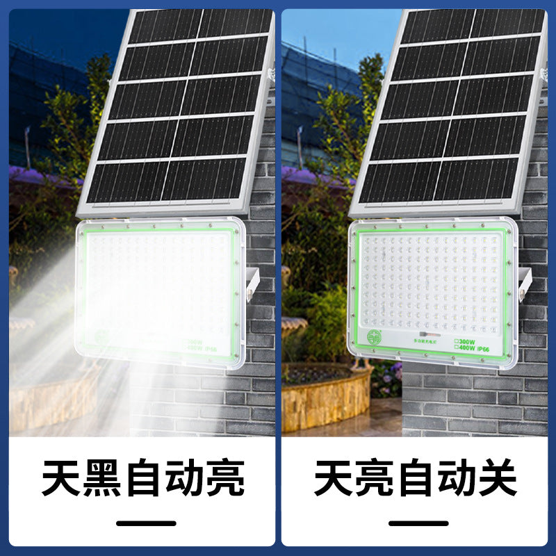 Yaming Solar Outdoor Light Flood Light Waterproof 100W Road Light Rural Villa Home Garden Lighting