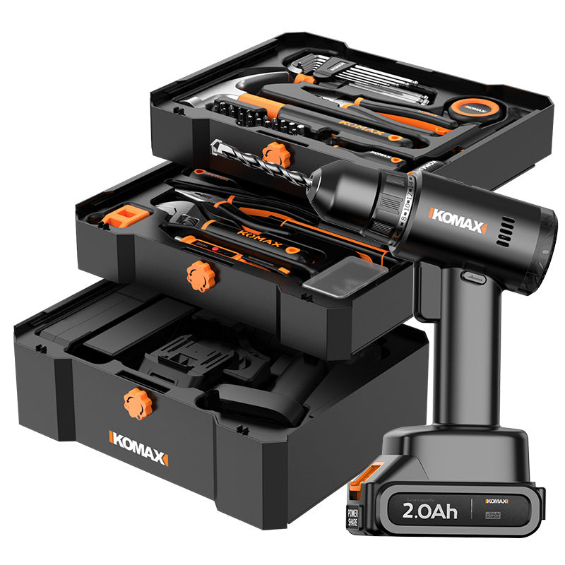 Home & daily use toolbox set - multifunctional hardware kit, electrician's specialized repair, family & car combination full set