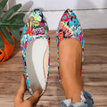 Export spring & fallnew arrival thick heel pointed toe flatsflatsflats women's flatsplus sizecasualexport work women's shoes