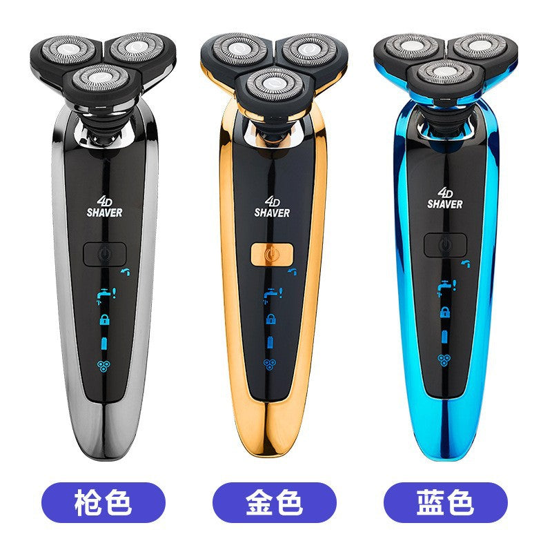 Multifunctional 4d full body washable electric shaver for men, rechargeable razor - wholesale & dropshipping available