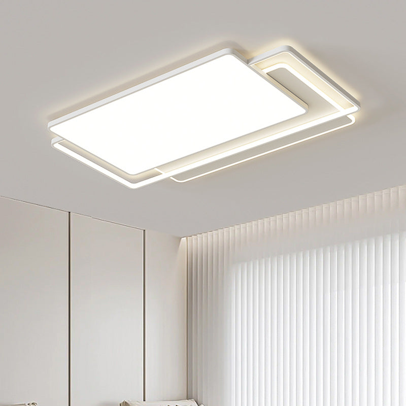 Zhongshan Lighting Living Room Ceiling Light Advanced Home Bedroom Modern Simple Highlighting Three Rooms and Two Living Rooms Intelligent Voice