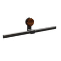 Suction cup walnut wood grain towel bath towel single pole normcore hanging rod storage rack towel rack medieval style suction cup towel bar