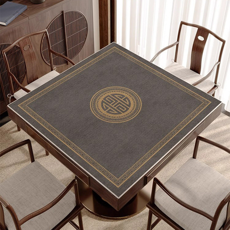 Tablecloth no-wash new arrival new year mahjong table special table mat sound insulation thickenednon-slip new chinoiseriewinter tablecloth