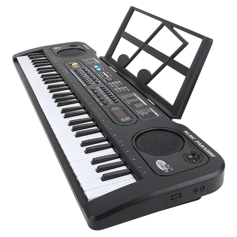 61-key digital keyboard electronic piano for adults and beginners - multifunctional musical instrument toy for boys and girls