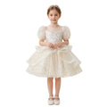 Girls' summer dress - stylish and chic tutu princess dress for girls, perfect for runway shows, hosts, piano performances, and flower girls