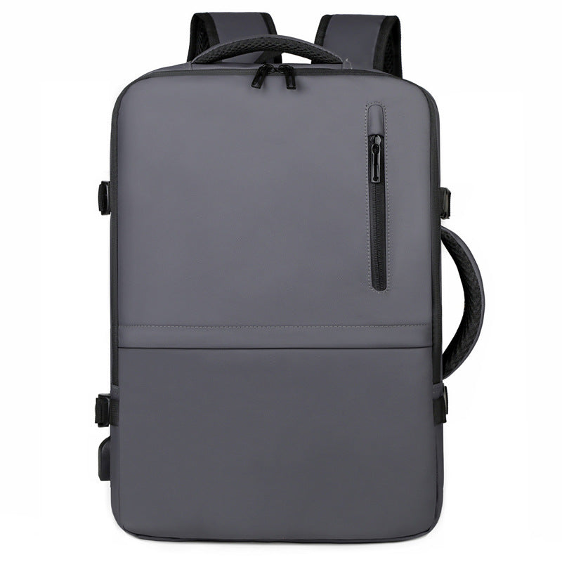Cross-border business men's backpack expansion multi-functional charging portable travel backpack water-proof commuter backpack