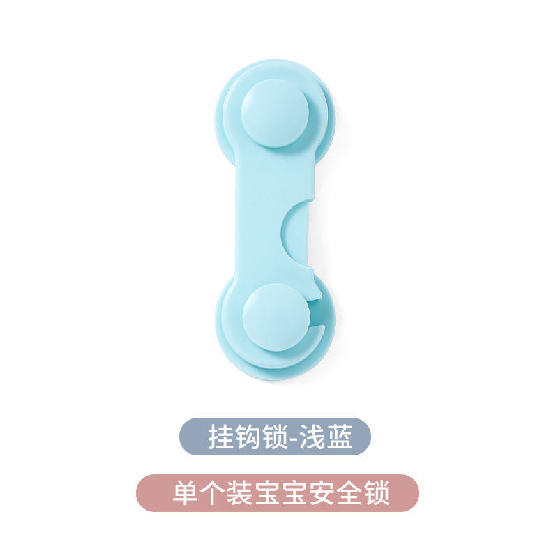 Source factory processing personalized drawer buckle anti-baby security lock infant and child protection drawer lock anti-opening child lock