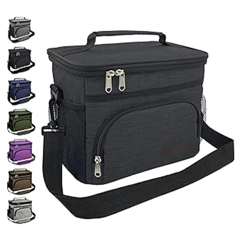 Lunch box bag Bento bag Bento bag Fresh-keeping meal bag Multifunctional portable cold insulation bag with aluminum foil