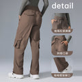 New outdoor running trousers - lightweight, quick-drying, multi-pocket, wide-leg cargo casual pants d25001