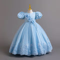 Ready-to-ship new girls' evening gown lace sequin princess dress piano performance dress children's dress