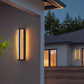 Outdoor waterproof minimalist modern light luxury crystal wall sconce - outdoor background wall lighting for courtyards, balconies, and terraces