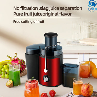 Juicer - wide-mouth juicer with juice separation, smart juicer, home use automatic multi-function juice extractor, blender