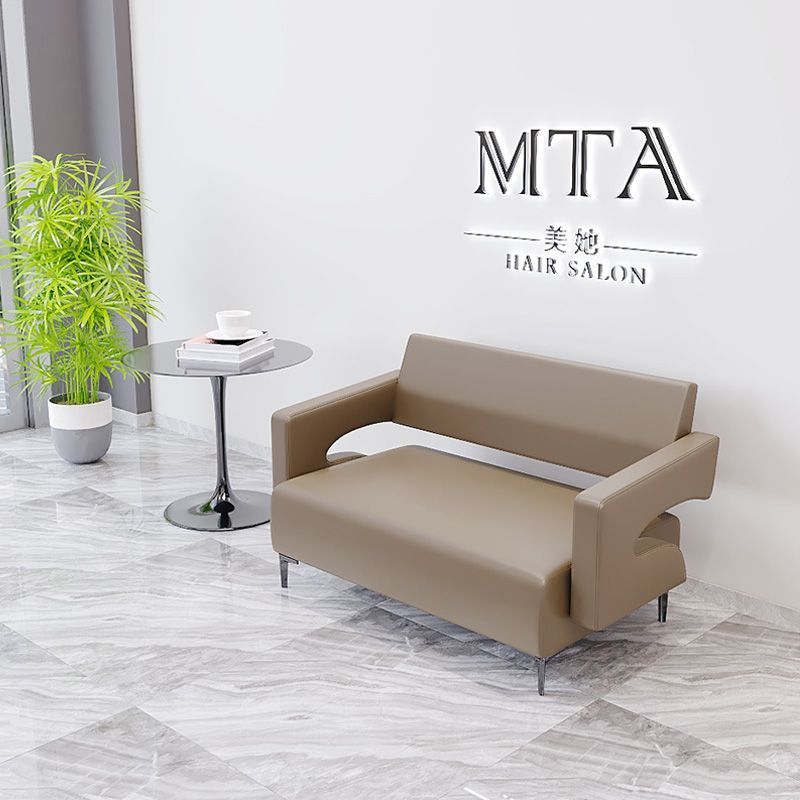 Rest area barber shop popular bench sofa stool clothing store shoe store waiting chair mechanism narrow small sofa