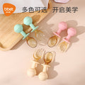Baby silicone mud scraper spoon kids eating training tableware suitppsu digging mud spoon complementary food tool handy gadget