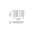 Two-compartment dish