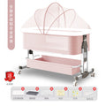 Aluminum alloy pink memory foam + changing table b