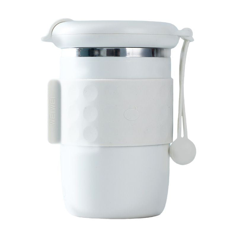 Portable multifunctional automatic mixing cup, 304 stainless steel, leak-proof design, waterproof body, touch-activated