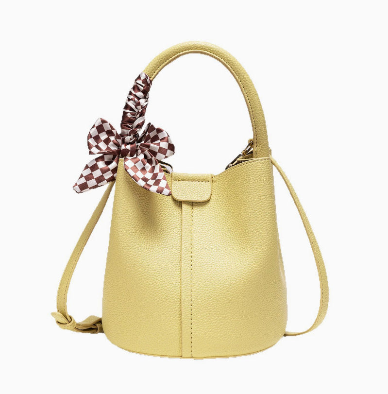 Bucket bag women's small bag 2025 new spring/summer niche design commuter bag handbag high-end crossbody bag