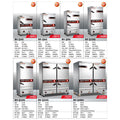 Bangxiang commercial rice steaming cabinet steamer gas large and small 8 trays canteen steaming cart automatic steaming cabinet rice steamed buns steamed buns