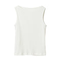 cross-border  spring/summer pure cotton tank top - off-the-shoulder halter neck slimming sleeveless undershirt camisole top for women