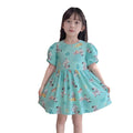 New girls' summer floral dress - kids' princess sundress - beach dress - summer cotton gauze cami dress -  collection
