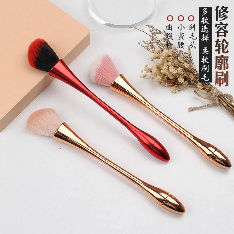 Jukai makeup brush single goblet contour brush contour brush small waist brush new arrival beauty tool makeup brush