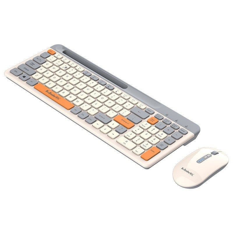 Viper k100 bluetooth dual-mode wireless keyboard - slim chocolate keycaps, ideal for desktop, laptop, office, business, and portable use