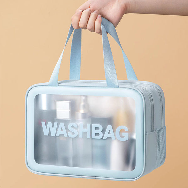 Travel toilet bag dry and wet separation waterproof bath swimming storage bag travel business travel cosmetic bag men's and women's beach bag
