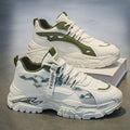 Authentic 2026 spring new arrival: stylish and breathable dad sneakers for students - versatile leather athletic shoes for work and casual wear