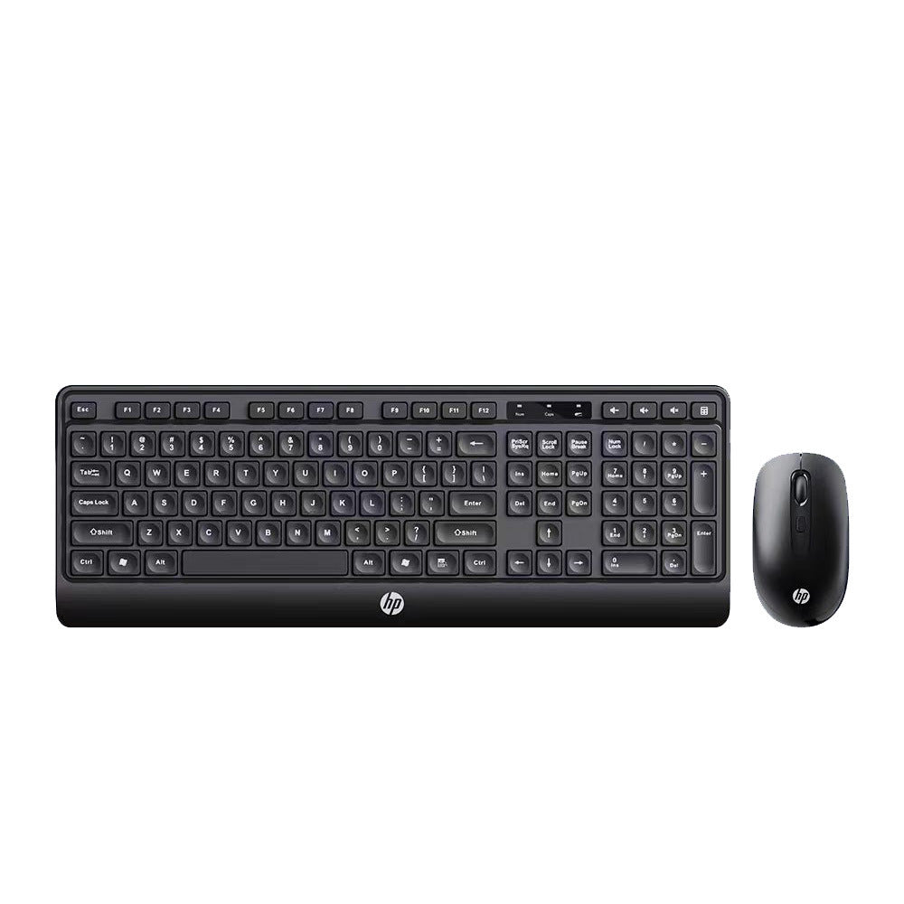 Hp/hp cs300 wireless keyboard and mouse combo - universal for desktops, laptops, and all-in-ones - ideal for business and office use
