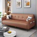 Fabric sofa for small apartments, rental properties - minimalist modern tech fabric multifunctional foldable sofa bed (2-in-1)
