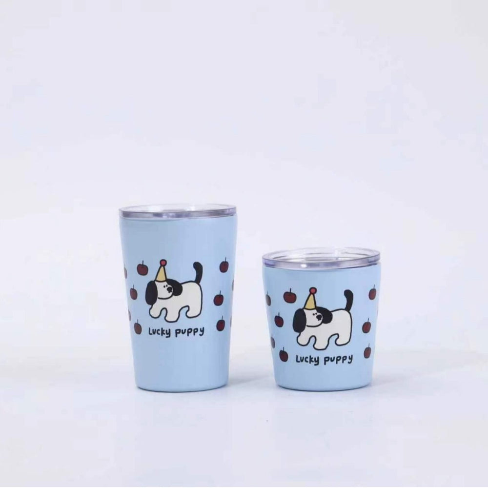 Source manufacturer 304 stainless steel milk thermos cup 14oz mini milk cup good-looking car thermos cup