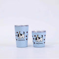 Source manufacturer 304 stainless steel milk thermos cup 14oz mini milk cup good-looking car thermos cup