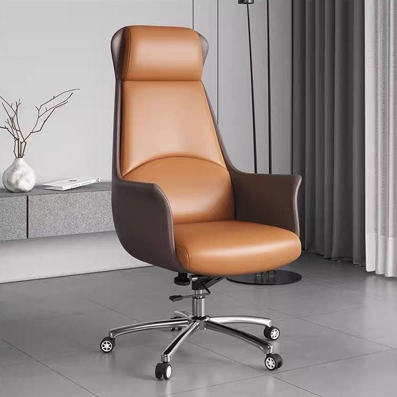 Executive chair - comfortable office chair for bosses, designed for long hours, trending online, light luxury style, suitable for home and office use