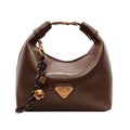 Commuting classy sense super popular hand bag women 2025new arrivaleasiest for match dumpling bag fall and winter maillard shoulder crossbody bag