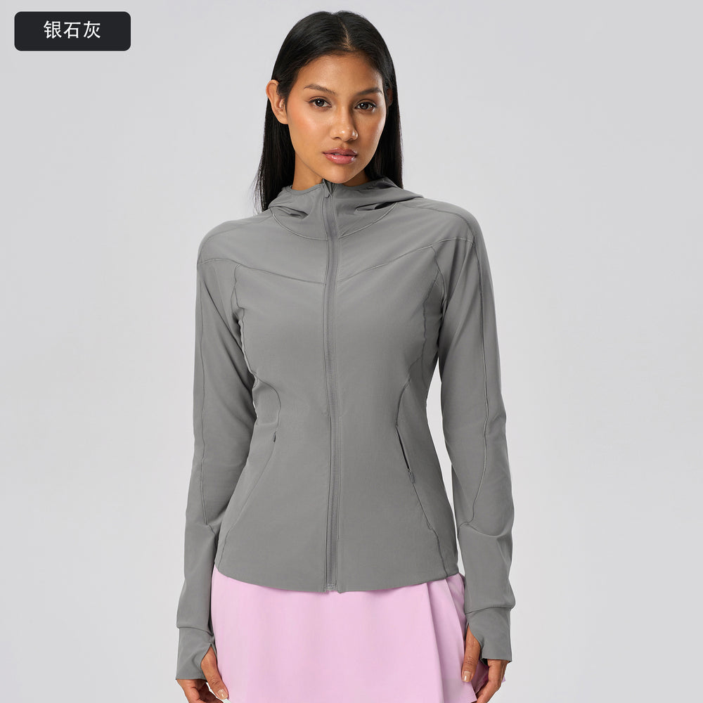 Spring and summer new arrival outdoor sunshade ice-like sun protection clothing for women upf50+ anti-ultraviolet light and quick-drying outweard25011