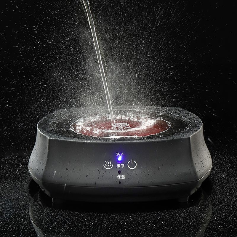 Thickened high temperature resistant tea maker steaming teapot glass handle kettle boiling water teapot heat preservation electric ceramic stove suit tea set
