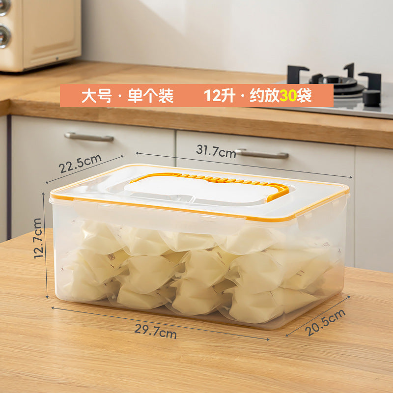 Breast milk storage box Large portable square refrigerated storage box Special sealed fresh-keeping box for refrigerator frozen milk storage box