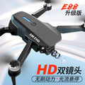 E88 brushless motor drone with optical flow positioning, 4k dual camera, and powerful wind resistance - multirotor remote control aircraft